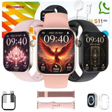 Imagem de Smart Watch Relógio S11 Pro Original 1Gb Gps Responde Whatss Tela Amol