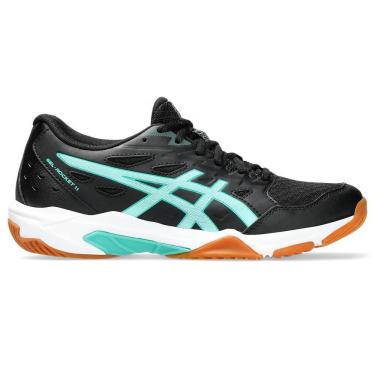 Imagem de Tênis Asics Gel-Rocket 11 Feminino - Preto+Verde Claro