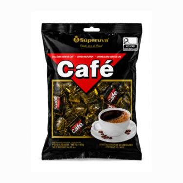 Imagem de Bala de Café Caramelo Duro 180g - Súperuva