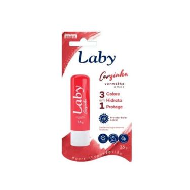 Imagem de Protetor Labial Vermelho Amor Laby Fps 15 3,6G Bravir