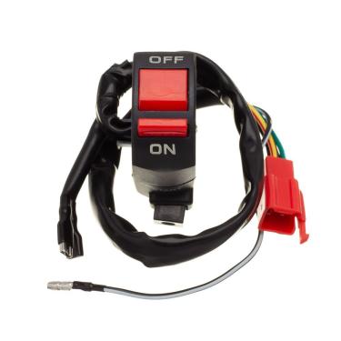 Imagem de Conjunto de Interruptor de Emergência e Partida Xr 200 com Funções Liga e Desliga e Sistema de Partida Acoplado Condor