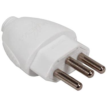 Imagem de Plugue Macho 20a 2p+t Branco 1616 Daneva