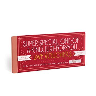 Imagem de Knock Knock Fill in the Love Vouchers, livro de 15 cupons perfurados exclusivos, 19 x 8,2 cm