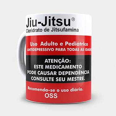 Imagem de Genérico Caneca de Cerâmica 325 ml Sátira Jiu Jitsu 38