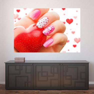 Imagem de Painel Adesivo de Parede - Esmaltes - Manicure - 754pnm