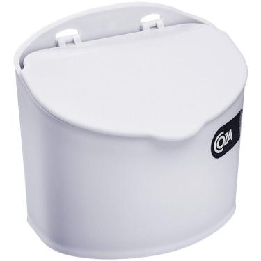 Imagem de Saleiro Plástico Com Tampa Cozinha 500G Coza Cozinha Parede Branco