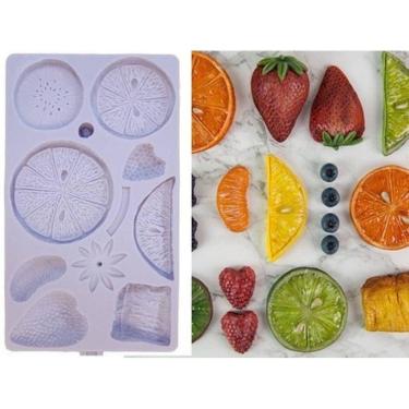 Imagem de Molde De Silicone Frutas Secas Grande