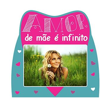 Imagem de Porta Retrato Mdf Rec. Para 10X15cm Amor de Mãe Kapos Multicor 20X20