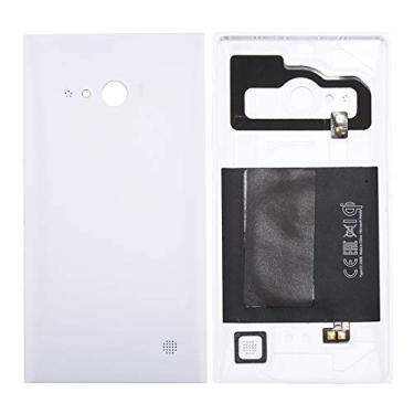 Imagem de YUNCHAO Peças de substituição de telefone celular Capa de bateria de cor sólida NFC para Nokia Lumia 735 Acessórios telefônicos