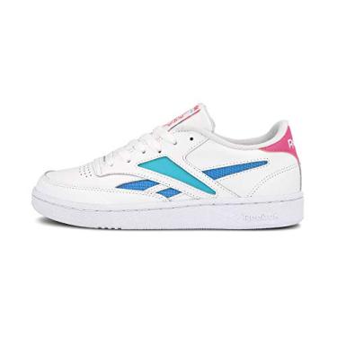 Imagem de Reebok Lifestyle Club C Revenge Mark White/Solid Teal/Bright Cyan 10