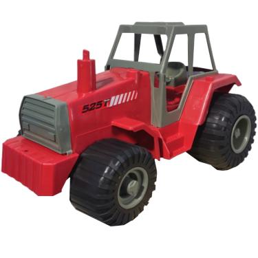 Trator Com Carreta Transporta Toras Brinquedo Da Fazenda em Promoção na  Americanas