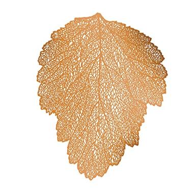 Imagem de Lugar Americano de PVC Leaf Rose 47cm x 36cm - Wolff