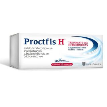 Imagem de Proctfis H Pomada 20g + 10 Aplicadores UNIAO QUÍMICA
