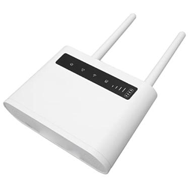 Imagem de Roteador Sem Fio 4G, Amplamente Utilizado 300 Mbps EU Plug 4G Roteador WiFi para Escritório