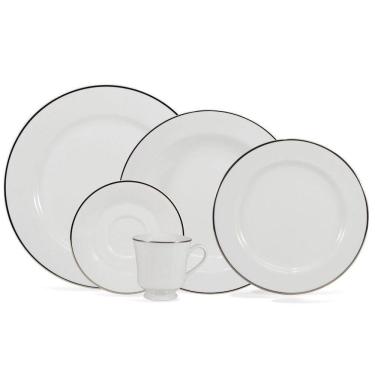 Imagem de Aparelho De Jantar 30 Peças Itamaraty Prata Schmidt