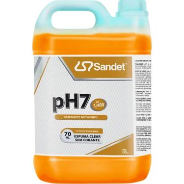 Imagem de Detergente Shampoo Lava Autos Desengraxante Super Concetrado Neutro Limpeza Automotiva PH7 SANDET