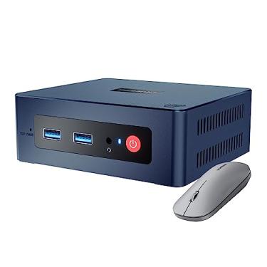 Imagem de Mini Pc Mini S 128gb Ssd 8gb Ram + Mouse Sem Fio Processador Intel Celeron N5095 Sistema Operacional Windows 11 Wi-Fi e Bluetooth 4.0 Porta Hdmi Resolução 4k Computador de Mesa Escritório/No Brasil