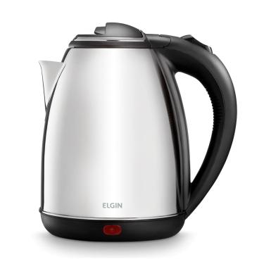 Imagem de Chaleira Elétrica Elgin Inox Prime 1,8L Preta 110V