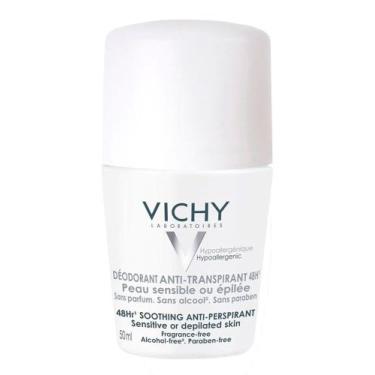 Imagem de Vichy Desodorante Roll-On Antitranspirante 48Hrs Peles Sensíveis Ou De