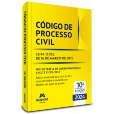 Imagem de Codigo De Processo Civil - 10Ed/24