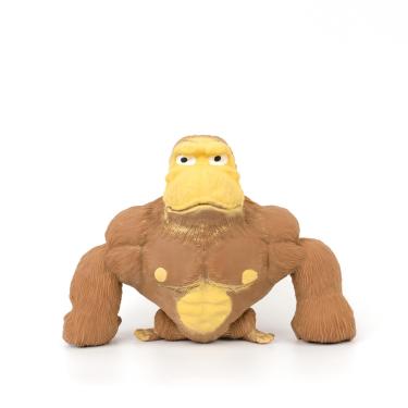 Imagem de Brinquedo de alívio do estresse beababy Brown Monkey para crianças e adultos