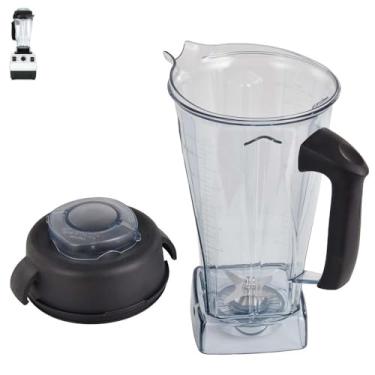 Imagem de EastFune Para liquidificadores Vitamix de 1,8 ml, substitua 5000 5200 6300 6500 7500 Pro 200 500 750 vm0101 vm0102 E310 320 etc, compatível com jarra de jarra da série Classic/Explorian/Professional