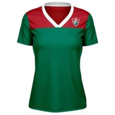 Imagem de Camiseta Braziline Fluminense Mana Feminina-Feminino