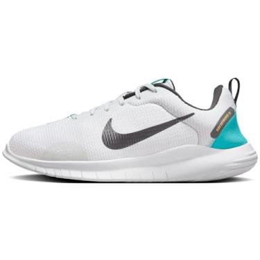 Imagem de Nike Tênis de corrida feminino Flex Experience Run 12 (extra largo) (FZ4674-002, platina pura/branco/cacto empoeirado/preto), Platina pura/branco/cacto empoeirado/preto, 38