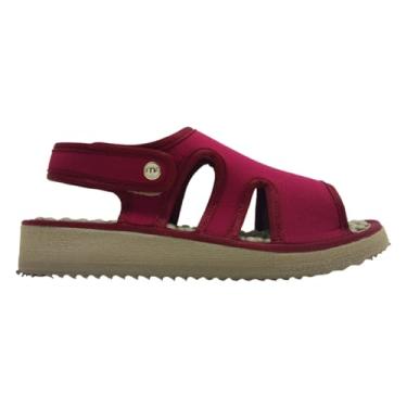 Imagem de Chinelo Slide Anabela para Esporão e Fascite Plantar Mundoflex - Pink