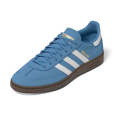 Imagem de adidas Tênis unissex de handebol para adultos, Azul claro Ftwr Branco Gum5 Azul Claro Ftwr Branco Gum5, 40