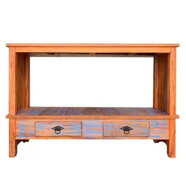 Imagem de Rack Aparador Santana 1,2 M Madeira Maciça - Pátina