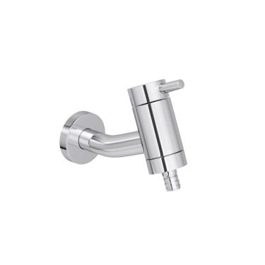 Imagem de Torneira Para Jardim E Tanque Com Adaptador De Mangueira Deca Link Cromada 1153.C.Lnk