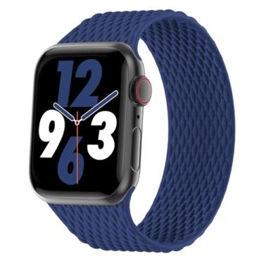 Imagem de Pulseiras de silicone compatíveis com Apple Watch Ultra 2 séries 8/7/6/5/4/3/2/1/SE Ultra de 38 mm, 40 mm, 41 mm, 44 mm, 45 mm, 45 mm, 49 mm, 49 mm, 49 mm, compatível com Apple Watch Ultra 2 séries