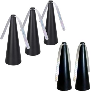 Imagem de Kit 5 Ventiladores Repelentes de Mesa Paki Espanta Moscas e Insetos Sem Veneno Ideal para Restaurantes Churrasco e Casa Silencioso e Seguro