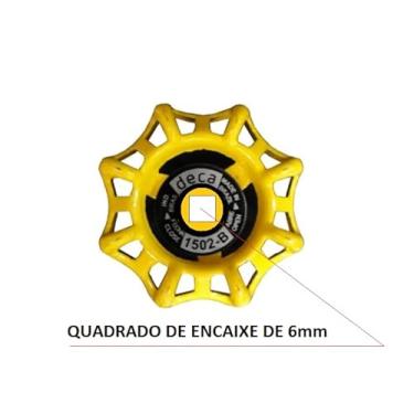Imagem de Volante de Registro Gaveta Bruto Deca 1502b 1/2" - 4464004