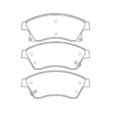 Imagem de Pastilha De Freio Cruze 1.8 Dianteira Sistema Bosch 2118 Syl