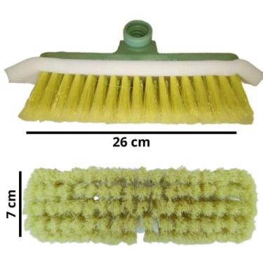 Imagem de Vassoura Lava Baú Ônibus Caminhão Esfregão Sem Cabo - Sanches