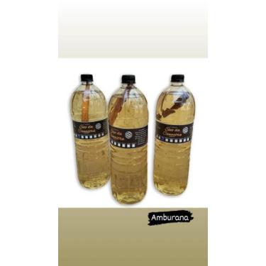 Imagem de 3 cachaça artesanal pet amburana