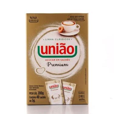 Imagem de Açúcar Premium em Sachê União 40x5g