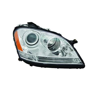 Imagem de TYC Conjunto de farol direito compatível com Mercedes Benz M Class 2006-2007