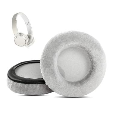 Imagem de HTINDUSTRY Almofadas de substituição para fones de ouvido Sony MDR ZX600 MDR-ZX660 com tecido macio e espuma de alta densidade
