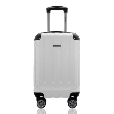 Imagem de Mala Rígida De Fibra 360 Tamanho Bordo - Gladiador - A5 - Branco