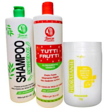 Imagem de Kit Ativo Selagem Progressiva Tutti Frutti 2x1l + Condicionador Hidrat