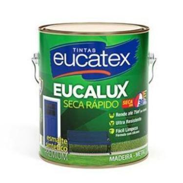 Imagem de Eucatex esmalte fosco preto 3.6l