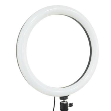 Imagem de Iluminador Led Ring Light Profissional Circular 30 Cm Maquiagem Foto F