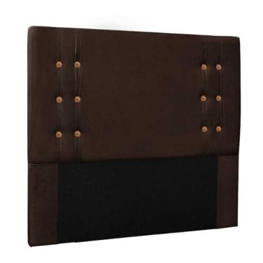 Imagem de Cabeceira King Size Casal Cama Box Quarto Estofada 1,95m Artemis - Man