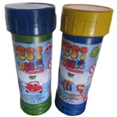 Imagem de Bolhas de Sabão 02 Tubos Com 60ml Cada Cores Sortidas Atóxico - Amand 