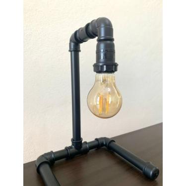 Imagem de Luminaria Abajur Estilo Industrial Vintage Retro T01 - TCR