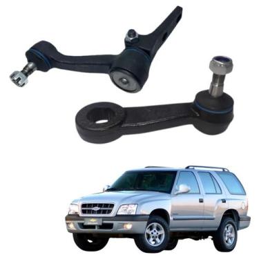 Imagem de Braço Pitman + Braço Auxiliar Nakata GM Blazer 1996 A 2012 (CX . De Di