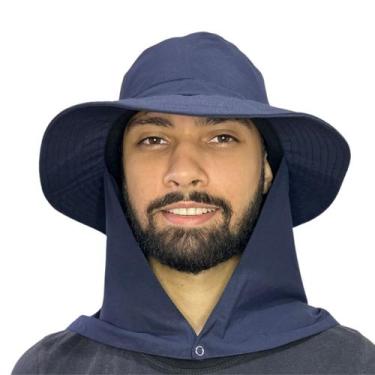 Imagem de Chapéu Legionário Com Protetor De Nuca - Uv50+ - Ellepsun, Kaki, UN